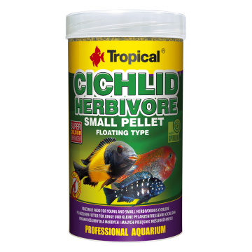 Tropical CICHLID HERBIVORE SMALL PELLET 250ml 9,00 €