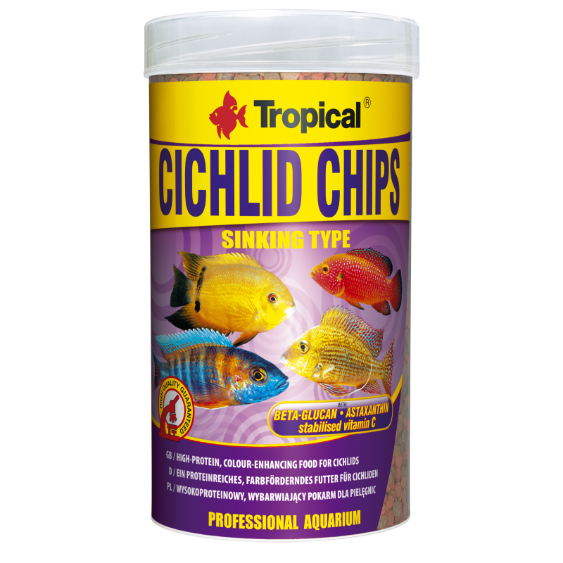 Tropical CICHLID CHIPS 250ml 11,90 €