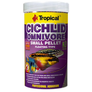 Tropical CICHLID OMNIVORE SMALL PELLET 250ml 9,25 €