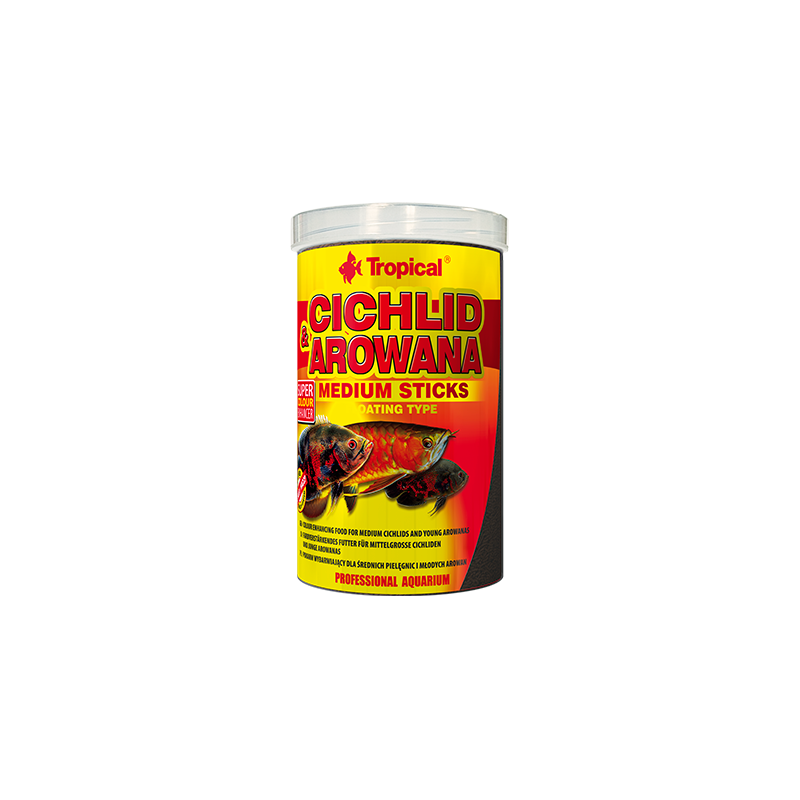 Tropical CICHLID & AROWANA MEDIUM STICKS 250ml 9,60 €