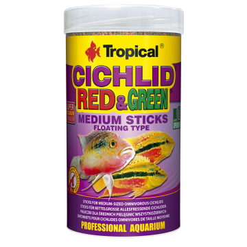 Tropical CICHLID RED&GREEN MEDIUM STICKS 1000ml 23,20 €