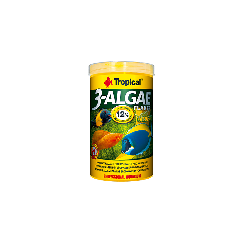 Tropical 3-ALGAE FLAKES 250ml 8,85 €