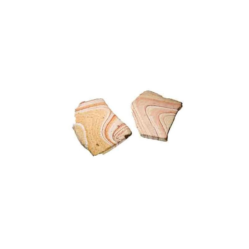 Pierre Arc-en-ciel plate (S022) le Kg 2,65 €