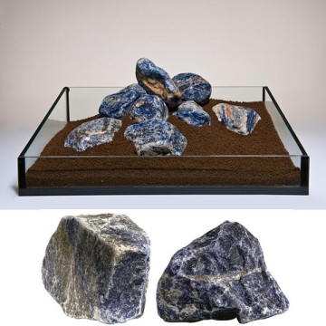 Pierre Sodalite bleue tumbled (S075) Le Kg