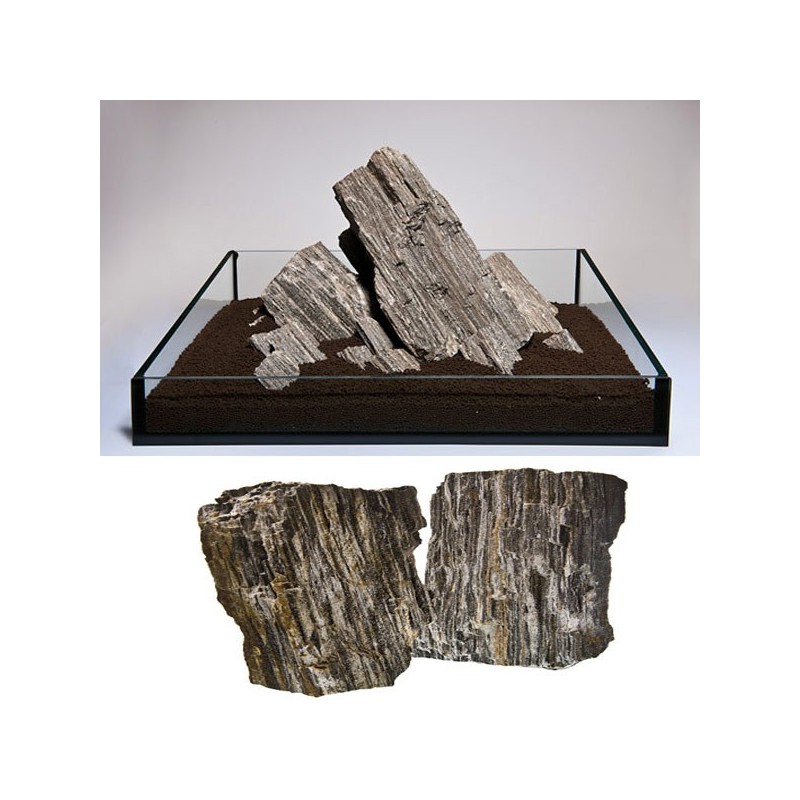 Pierre Glimmer wood rock (s041) le Kg 2,95 €