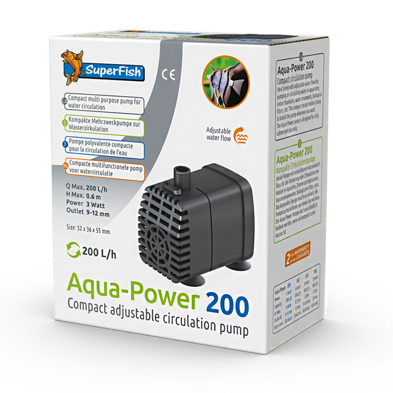 Superfish Aquapower 200 - 200l/h 