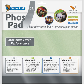 Superfish phos pad 45x25cm  