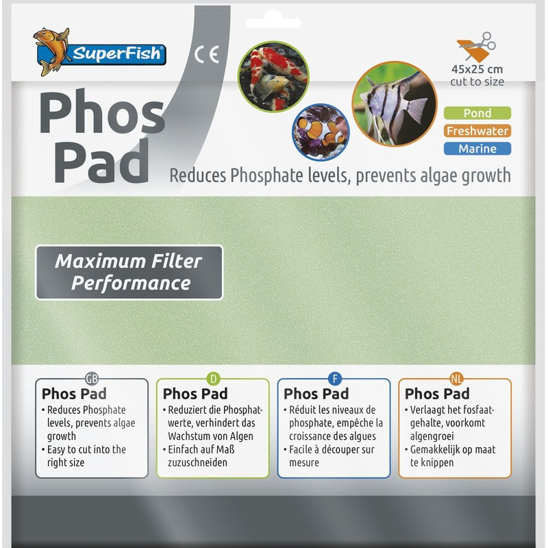 Superfish phos pad 45x25cm  