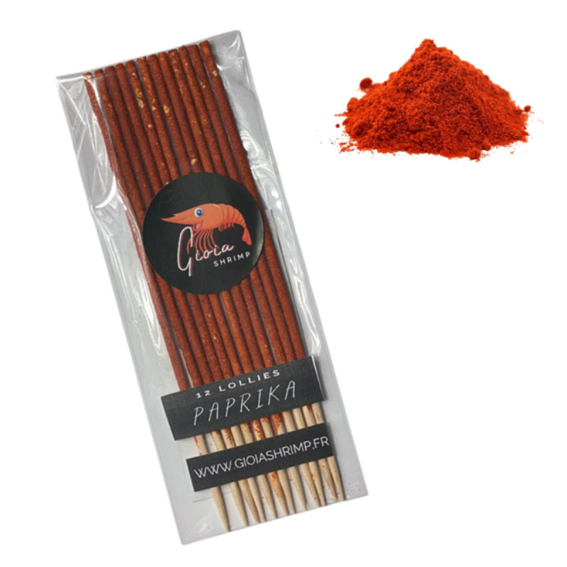 Lot de 12 lollies Paprika Bio 5,50 €