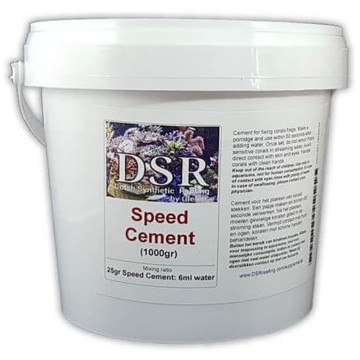 DSR Speed Cement, 60 seconds 1300 gr 19,95 €