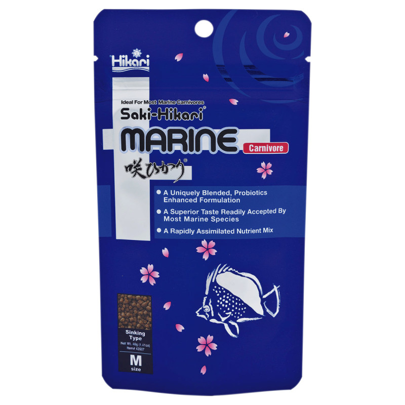 SAKI HIKARI MARINE CARNIVORE 40 GRAMMES