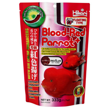 HIKARI BLOOD-RED PARROT MEDIUM 333 GRAMMES