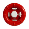 Vannes Vannes à vanne / vanne d'arrêt en PVC blanc / rouge 32mm 35,...