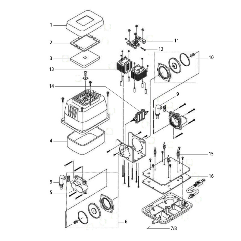 Hi-Blow gasket pour pompe à air HP 100/120 (numéro d'éclaté 16) 6,33 €