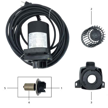 Pompe Pond vortex pour pompe AW 6500/9000/11000V (numéro d'éclaté 1)