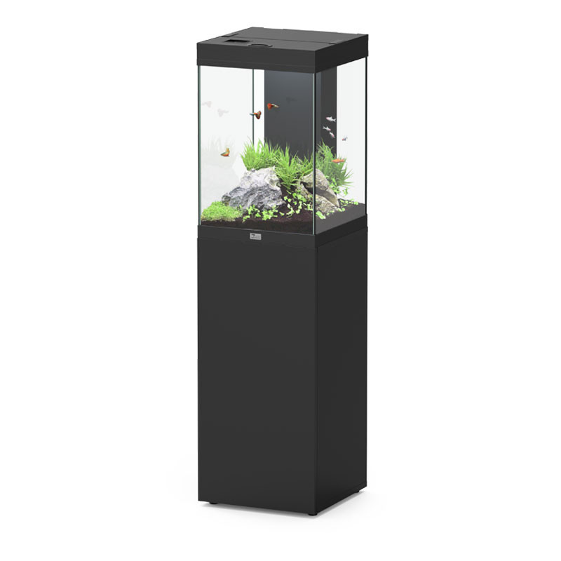 Aquatlantis Aqua Tower 96 avec filtre et éclairage LED + meuble