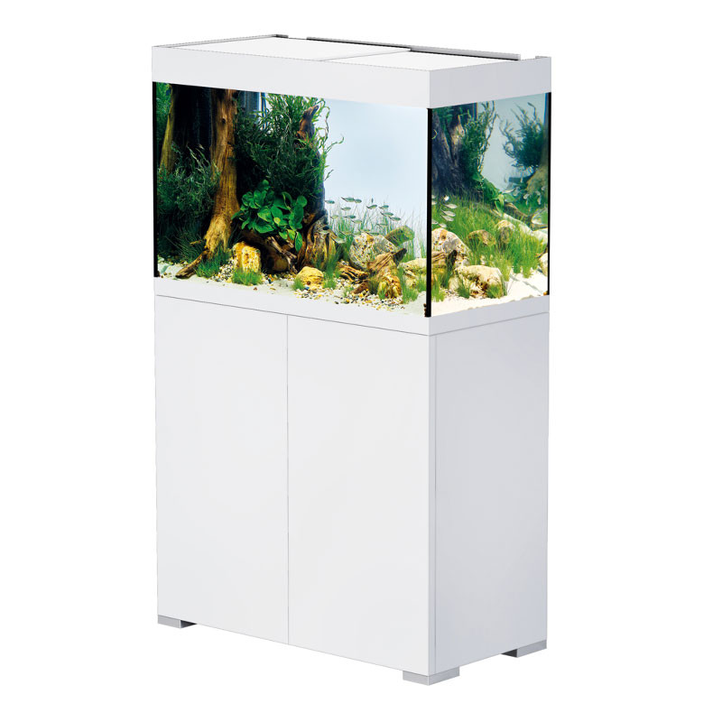 Oase aquarium HighLine Optiwhite 175 Blanc (aquarium & meuble) + bo...