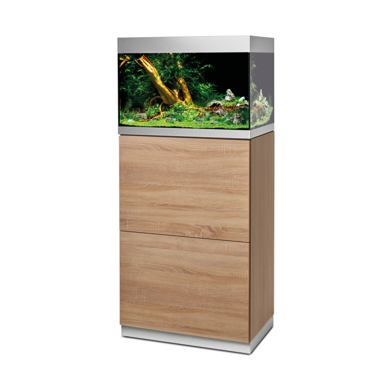 Oase aquarium HighLine Optiwhite 175 Chêne (aquarium & meuble) + bo...