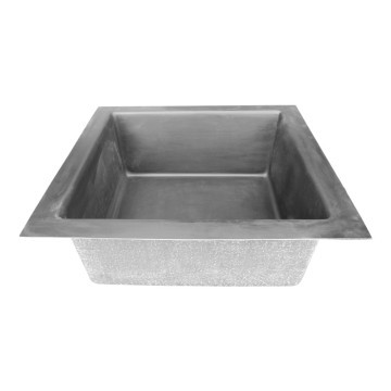 Bassin rectangulaire 70 x 70 x 35cm 130 litres 139,06 €