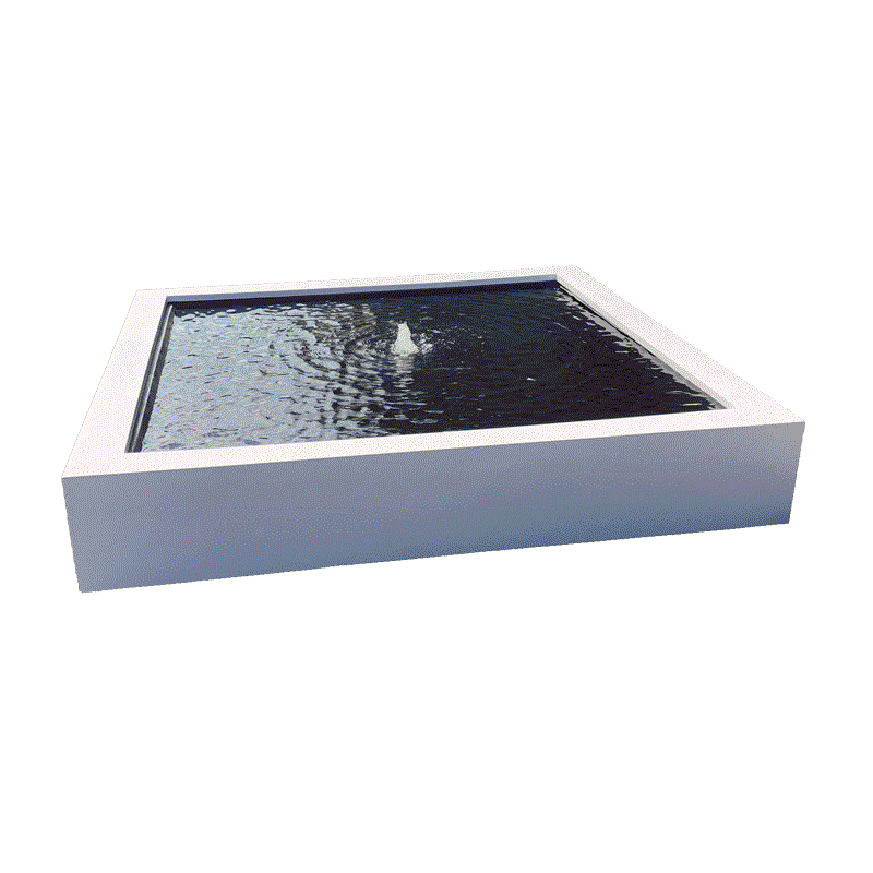 Table d'eau 220 x 220 x 35cm blanc, noir ou rocher 3,259.60