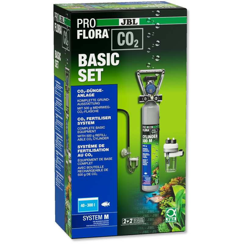 JBL PROFLORA CO2 BASIC SET M Kit complet de fertilisation au CO2 av...