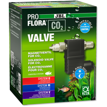 JBL PROFLORA CO2 VALVE Électrovanne silencieuse pour un apport de C...