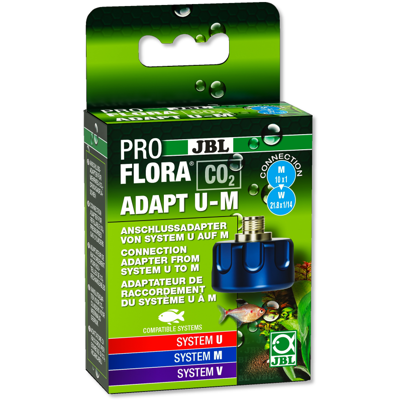 JBL PROFLORA CO2 ADAPT U - M Adaptateur CO2 pour conversion de bout...