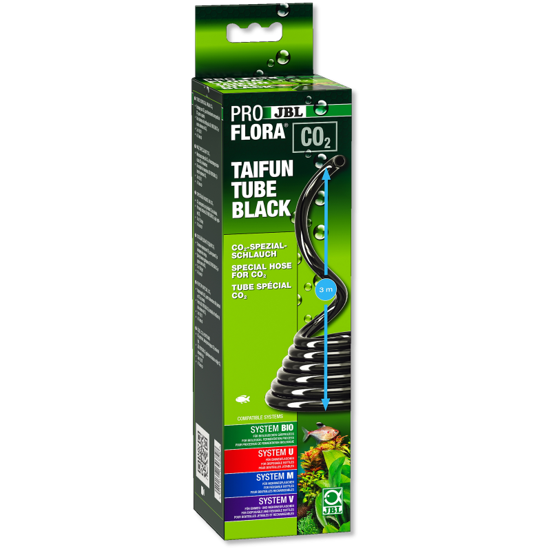 JBL PROFLORA CO2 TAIFUN TUBE Tuyau spécial CO2 pour aquariums - noi...