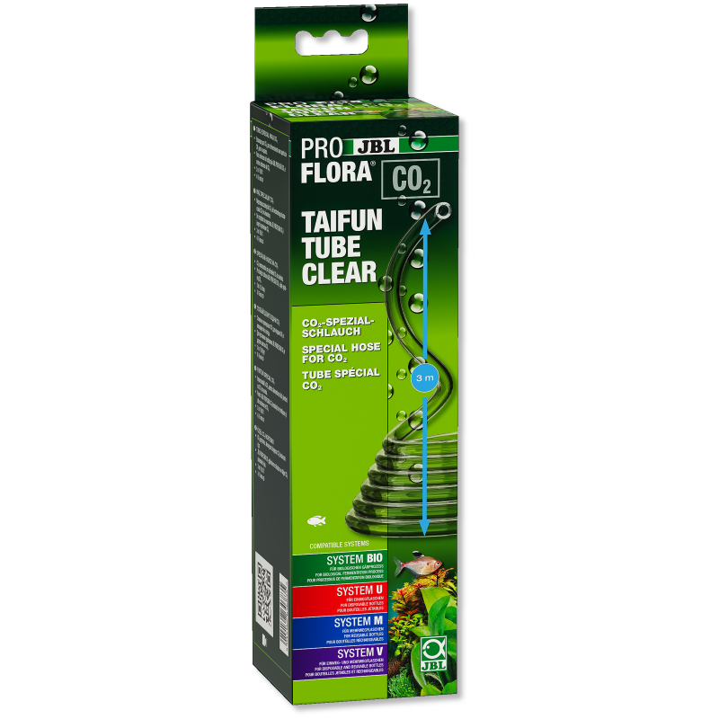 JBL PROFLORA CO2 TAIFUN TUBE Tuyau spécial CO2 pour aquariums - cle...