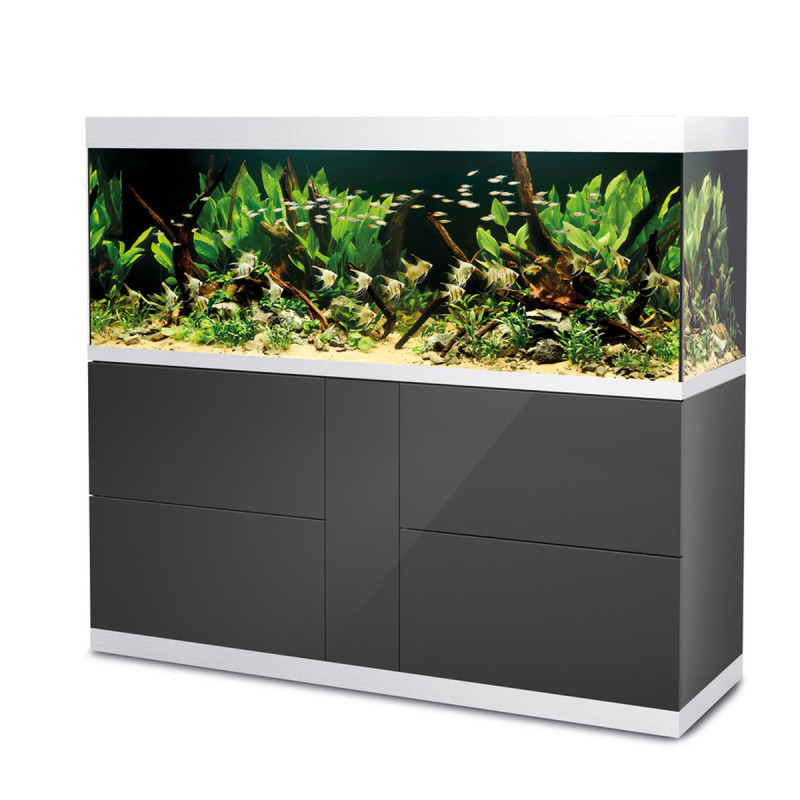 Oase HighLine Optiwhite 600 gris anthracite (aquarium & meuble) + b...