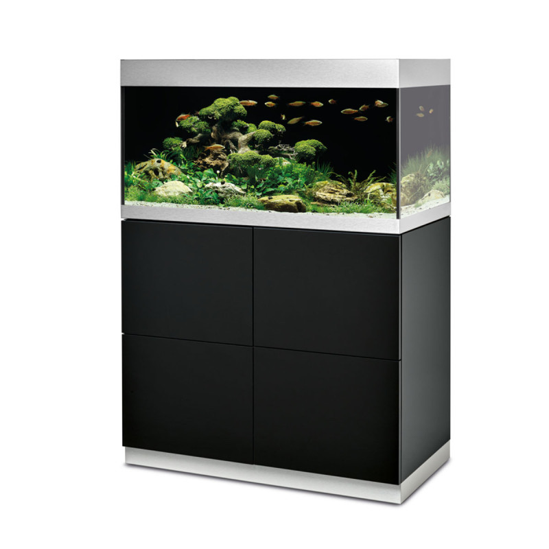 Oase aquarium HighLine Optiwhite 200 noir (aquarium & meuble) + bon...