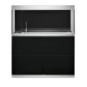 Oase aquarium HighLine Optiwhite 400 noir (aquarium & meuble)