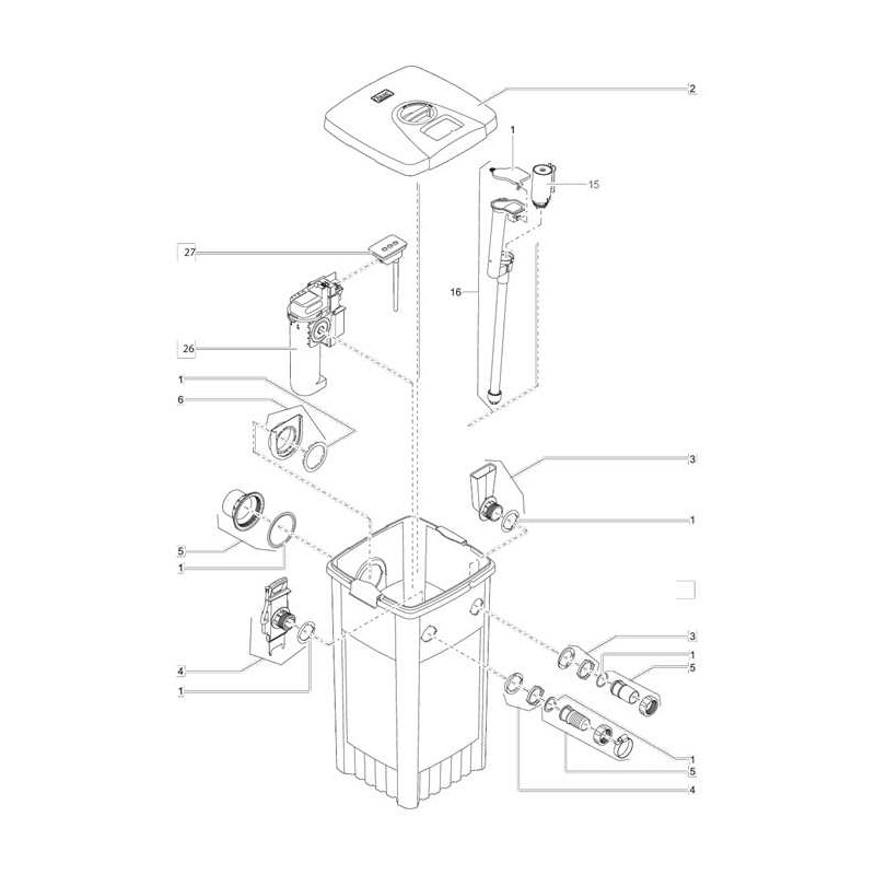 Oase set de joints filtomatic