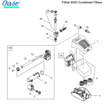 Oase body filtral 2500