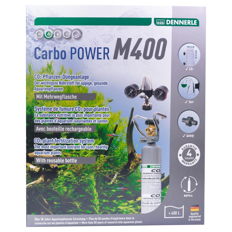 Dennerle Carbo START M400 système Co² pour aquariums jusque 400 lit...