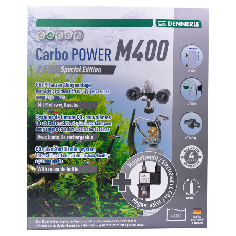 Dennerle Carbo POWER M400 Spécial Edition système Co² pour aquarium...