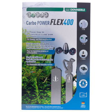 Dennerle Carbo POWER FLEX400 système Co² Pour aquariums jusque 400 ...