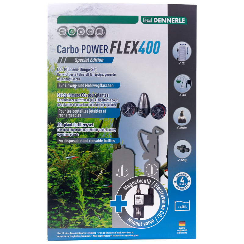 Dennerle Carbo POWER FLEX400 Spécial Edition système Co² Pour aquar...