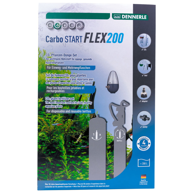 Dennerle Carbo START FLEX200 système Co² Pour aquariums jusque 200 ...