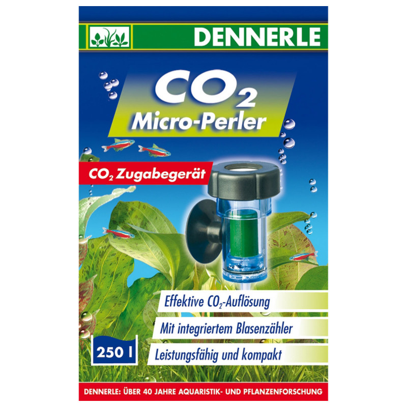 Dennerle diffuseur de co² Micro-Perler Pour aquariums jusque 250 li...