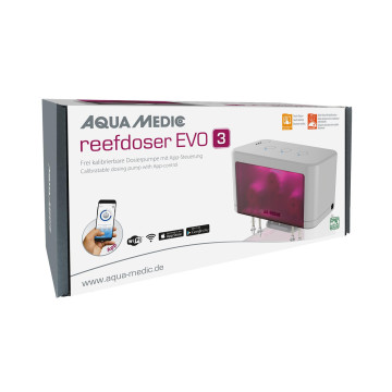 Aqua Medic reefdoser EVO 3 Pompe de dosage librement calibrable et contrôlable par application