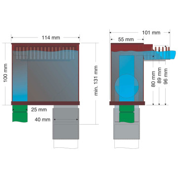 Tunze Central Overflow 1077