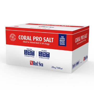 Red Sea Coral Pro Salt 20 kg carton recharge