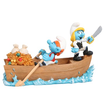 Aqua Della Schtroumpfs sur l`eau pirates Multicolore