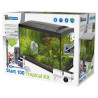 Superfish  aquarium start 100 tropical kit noir