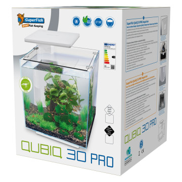 Superfish  aquarium qubiq 30 pro blanc