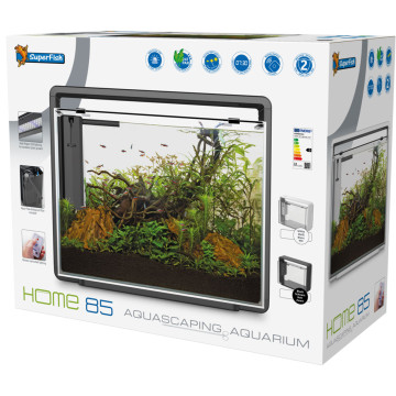 Superfish home 85 aquarium blanc