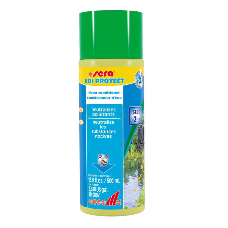 Sera KOI PROTECT 500 ml pour 10.000 litres d'eau 19,40 €