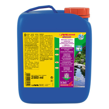 Sera pond phosvec 2.500 ml pour 25.000 litres 44,00 €