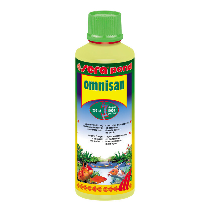 Sera pond omnisan 250 ml pour 5.000 litres 11,00 €